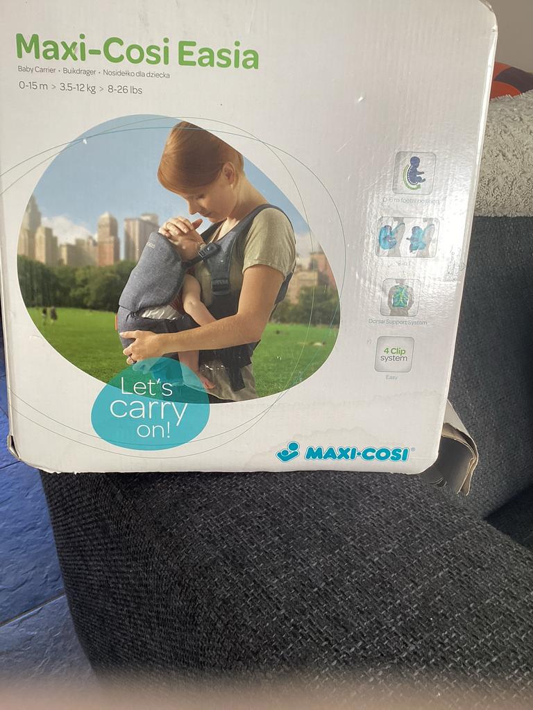 Maxi-Cosi Easia Baby Draagzak - 0-15m, 3.5-12kg, Kinderen en Baby's, Babydragers en Draagdoeken, Overige merken, Ophalen of Verzenden