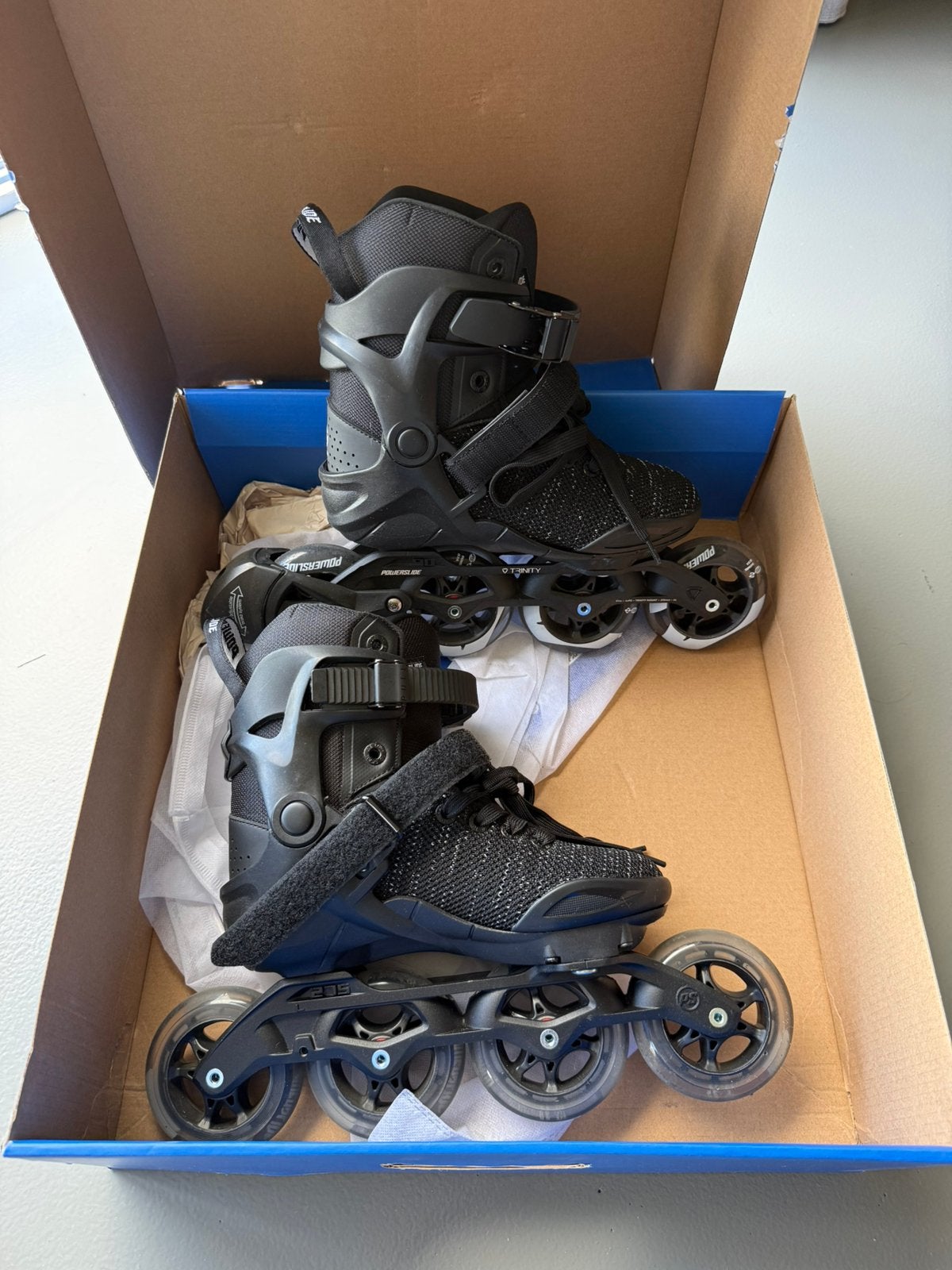 Powerslide Phuzion Xenon Black 90, Sport en Fitness, Ophalen of Verzenden, Zo goed als nieuw, Powerslide