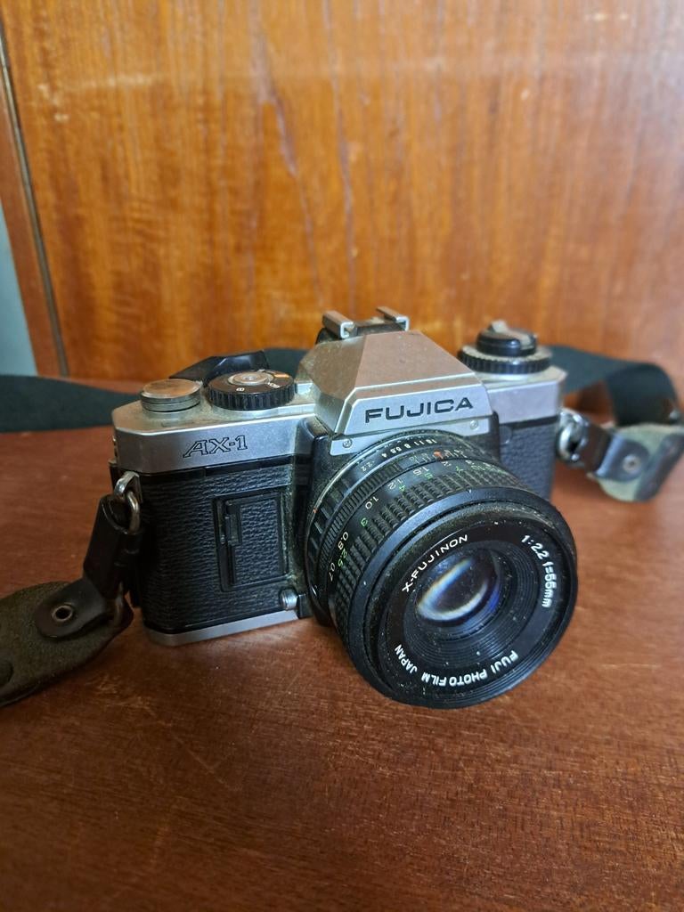 Fujica AX 1 camera Japan, Audio, Tv en Foto, Fotocamera's Analoog, Ophalen of Verzenden, Zo goed als nieuw, Compact, Overige Merken