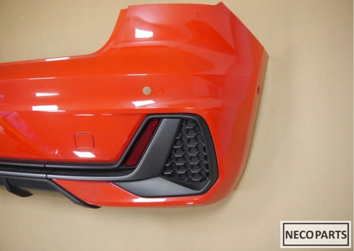 AUDI A1 82A S-LINE ACHTERBUMPER  6xPDC LZ3M ORIGINEEL, Gebruikt, -, Achter, -