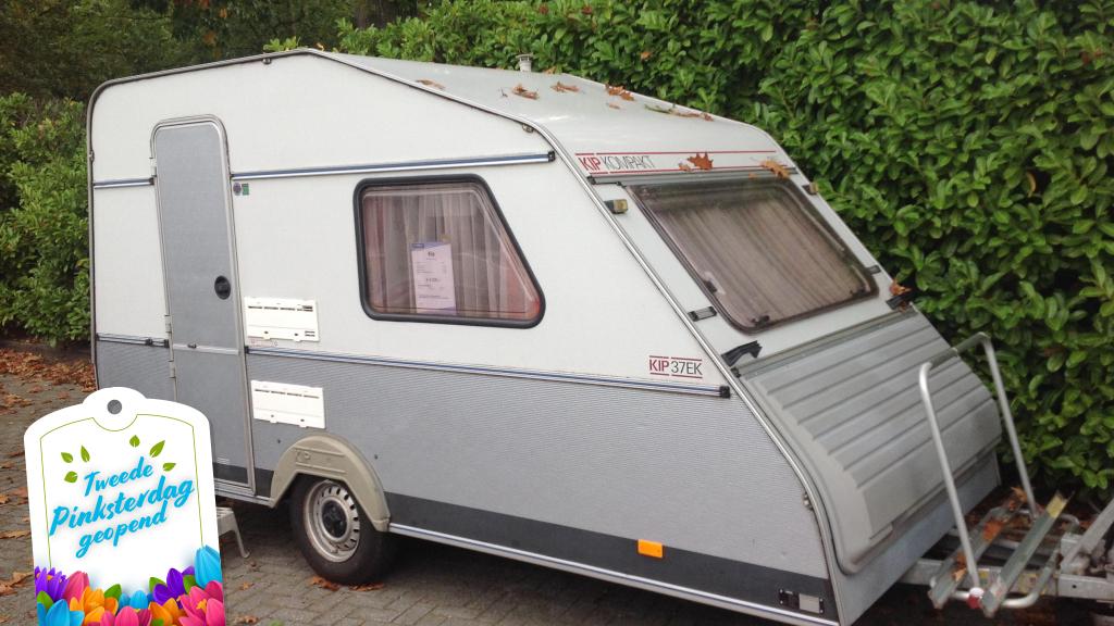 Kip Kompakt 37 EK Starter caravan, Caravans en Kamperen, Caravans, Overige typen, Standaardzit, Kip, Tot en met 2