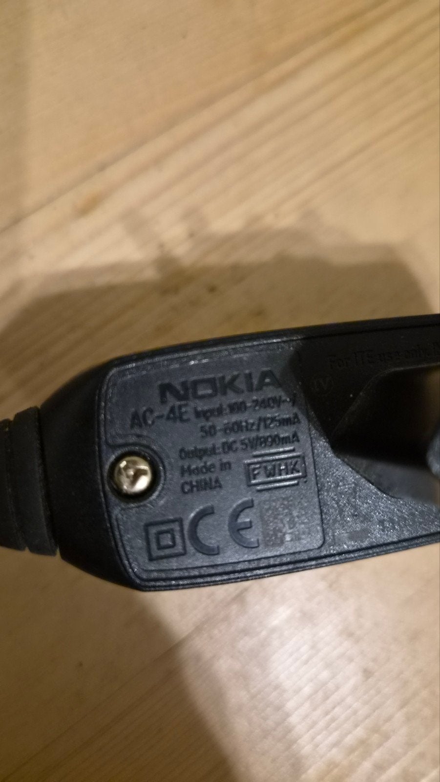 Nokia Oplader AC-4E - Origineel en Functioneel, Gebruikt, Adapter, Nokia, Ophalen of Verzenden