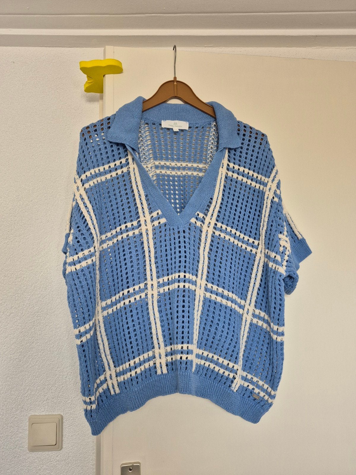 DAMES TRUI MET KORTE MOUW MAAT XXL NIEUW, Ophalen, Nieuw, Maat 46/48 (XL) of groter, Blauw