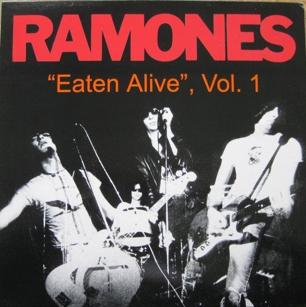 ramones / eaten alive vol.1 - punk - ZELDZAAM, Cd's en Dvd's, Vinyl | Rock, LP, Gebruikt, Verzenden, Punk Rock