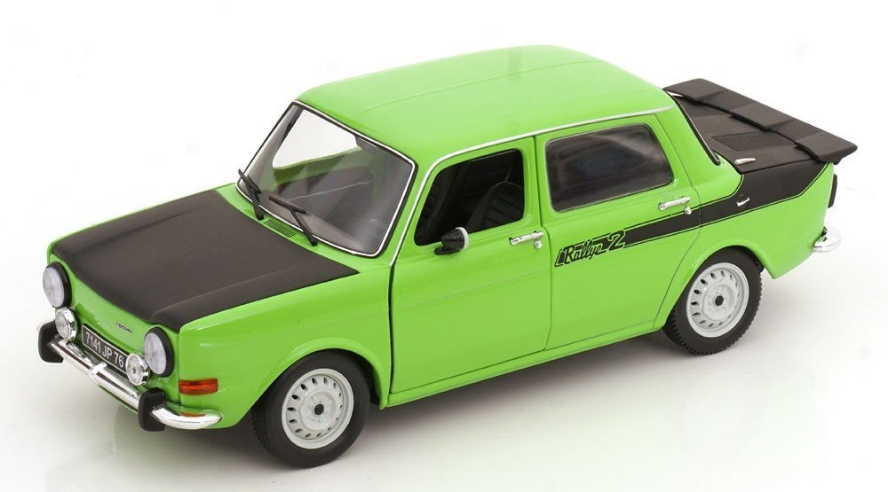 Simca 1000 Rallye 2 1976 Groen / Zwart 1-18 Norev, Tschuiten@hotmail.com, Auto, Frankrijk, Norev