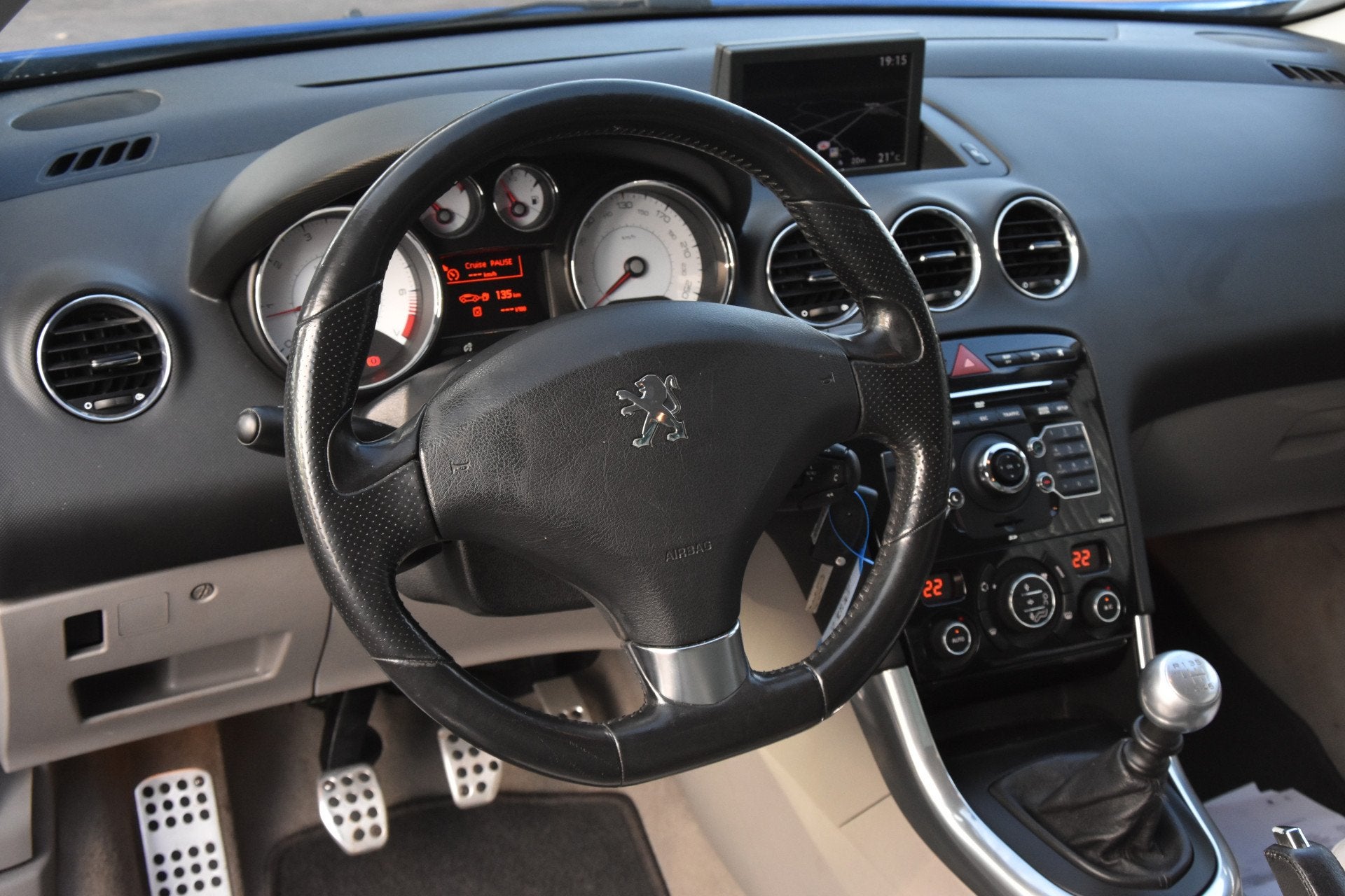 Peugeot 308 CC 1.6T 157PK Féline – 2011 | Leer | Climate, Auto's, Voorwielaandrijving, Euro 5, 1490 kg, Cabriolet