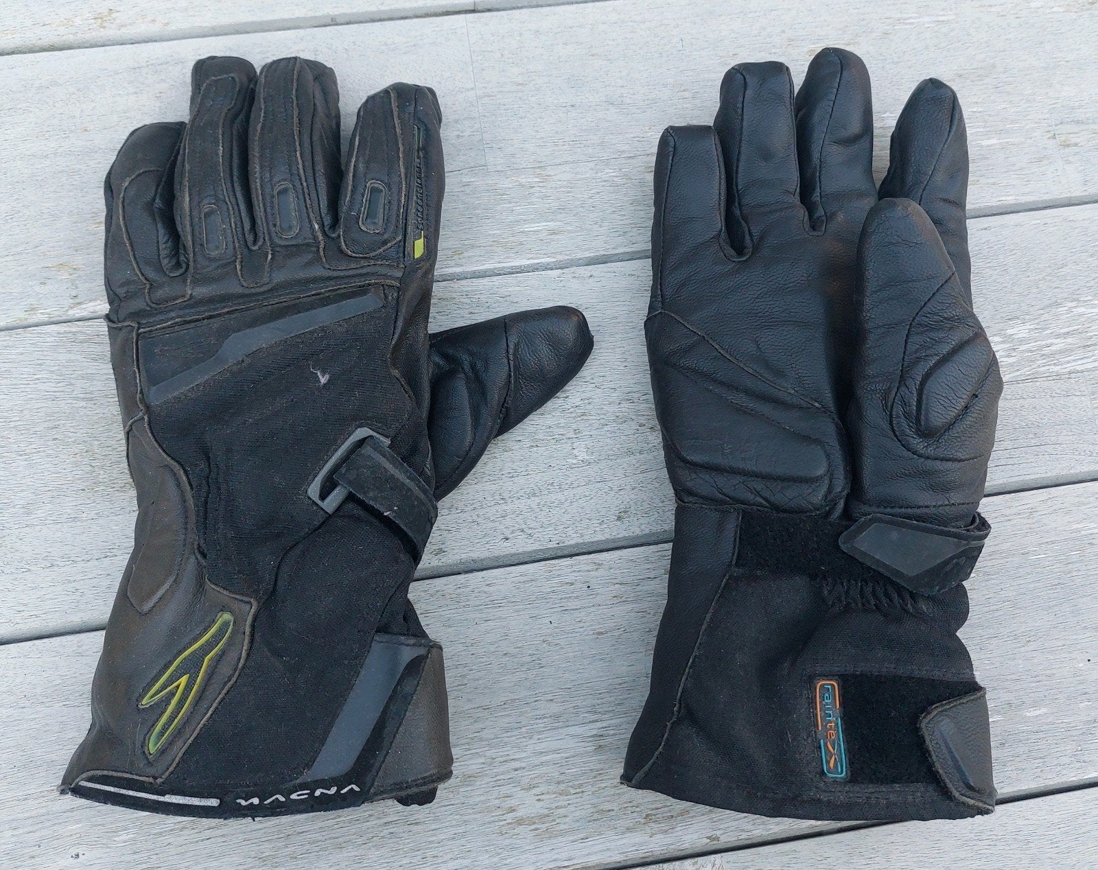Motorhandschoenen 'Macna Raintex' maat L in zeer goede staat, Dames, Ophalen of Verzenden, Handschoenen, Tweedehands