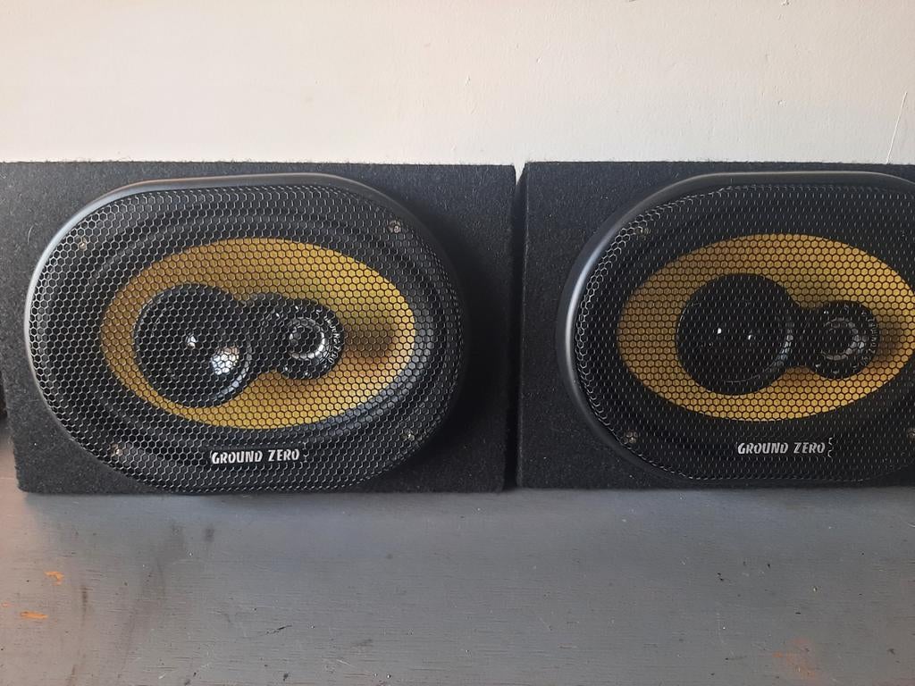 Ground Zero Titanium auto speakers, Auto diversen, Autospeakers, Ophalen of Verzenden, Nieuw