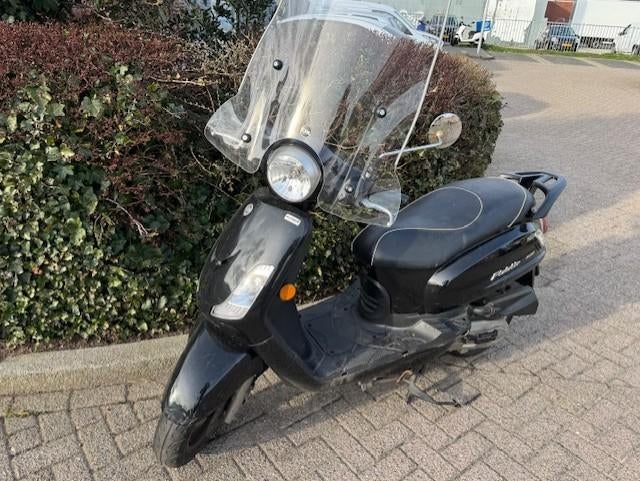 Sym fiddle 2  25 km/h, Ophalen, Gebruikt, Benzine, Fiddle