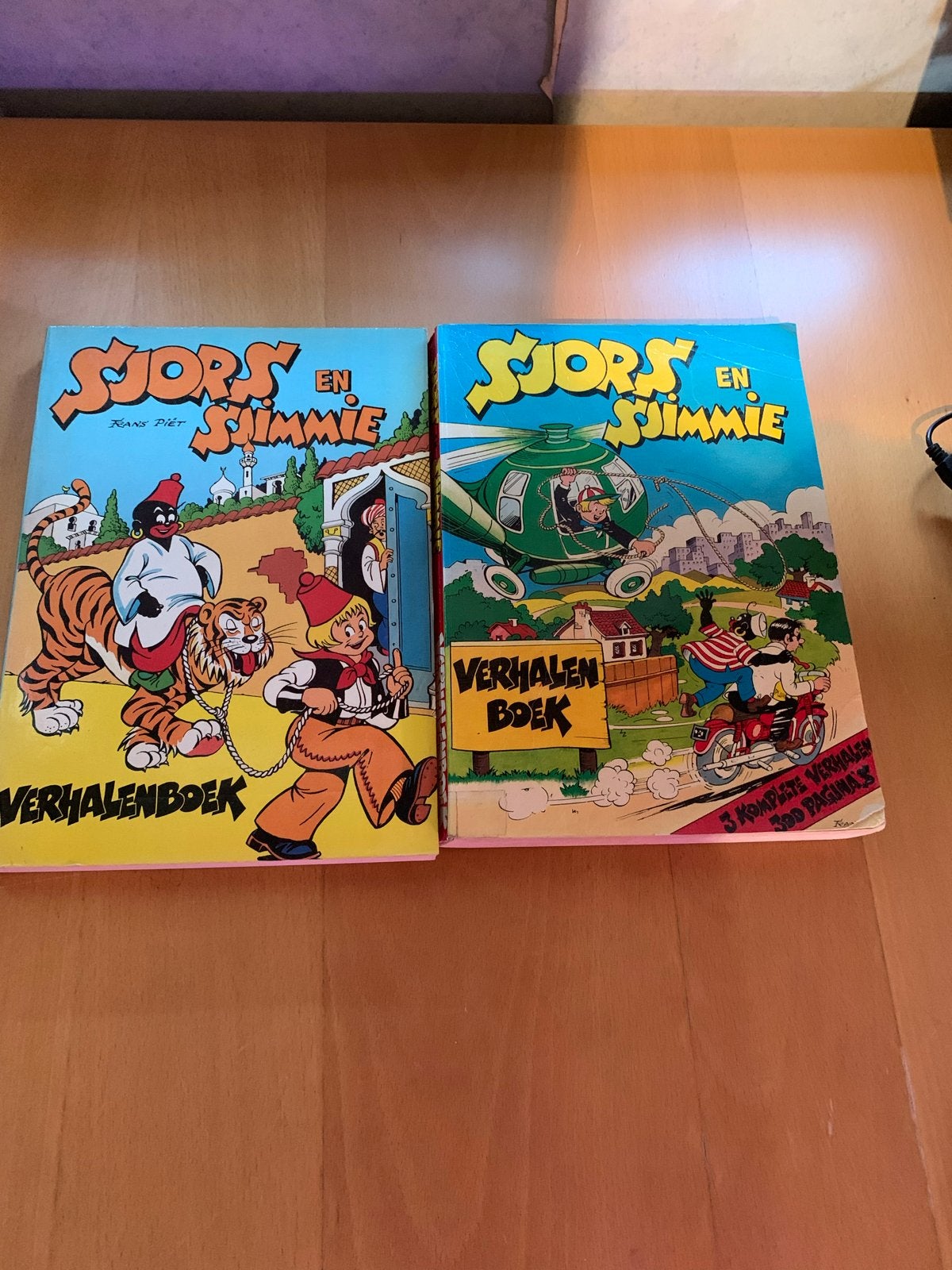Sjors en Sjimmie Verhalenboek - 2 stripboeken, Meerdere stripboeken, Ophalen of Verzenden, Gelezen