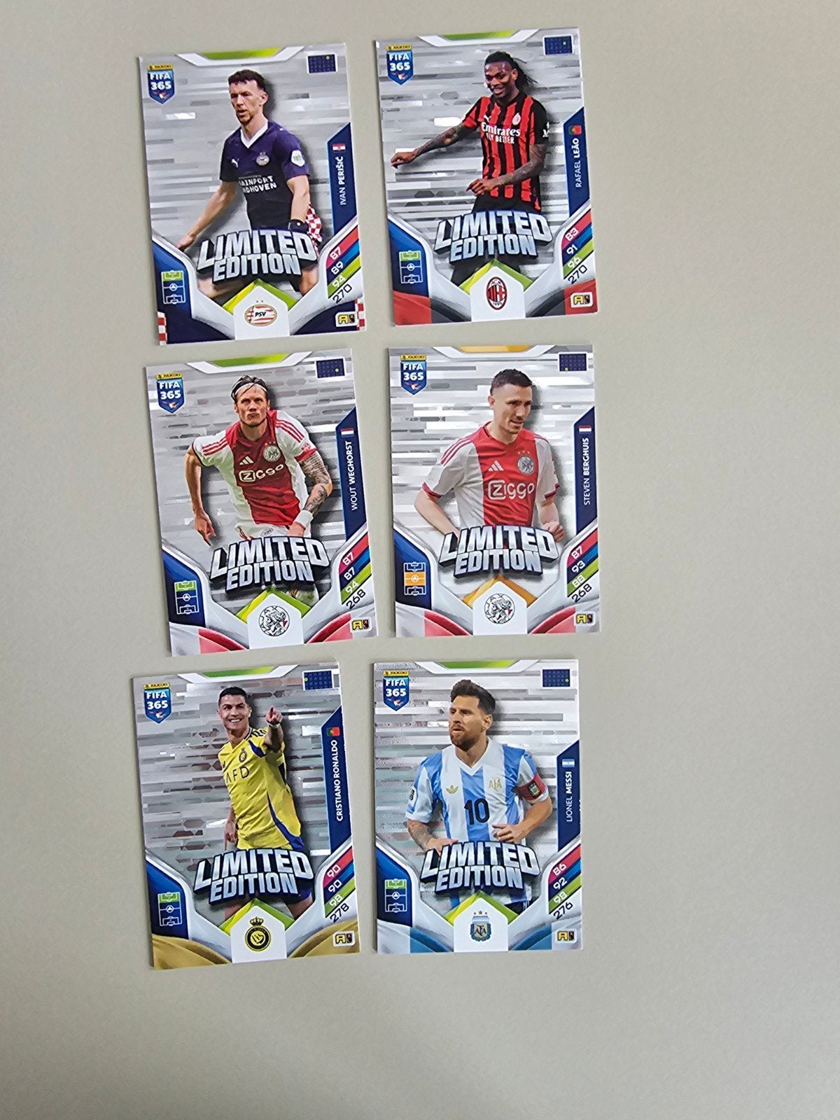 Panini FIFA 365 Limited Edition voetbalplaatjes, Ophalen, Zo goed als nieuw, Buitenlandse clubs, Spelerskaart