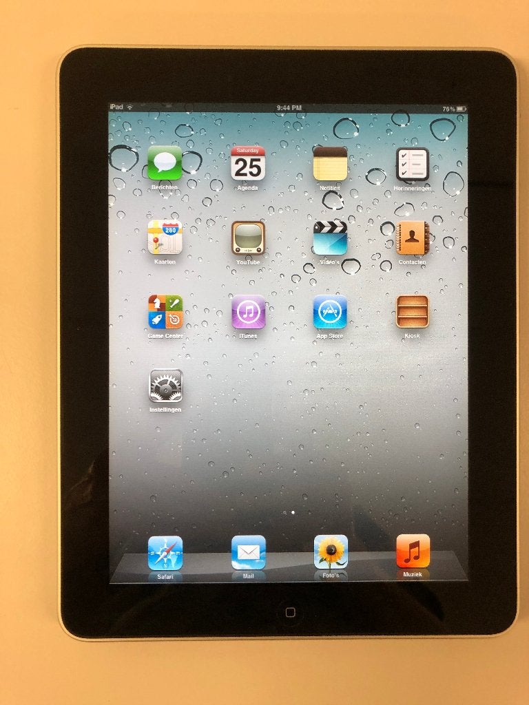iPad 1, Computers en Software, Apple iPads, Apple iPad, 10 inch, 16 GB, Zwart, Ophalen of Verzenden