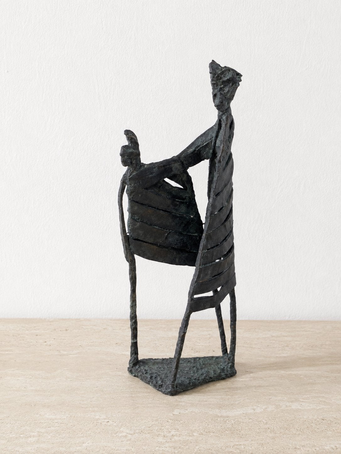 Vintage kunst beeld/sculpture brons Eldo Tenpierik ten Have, Ophalen of Verzenden, Brons