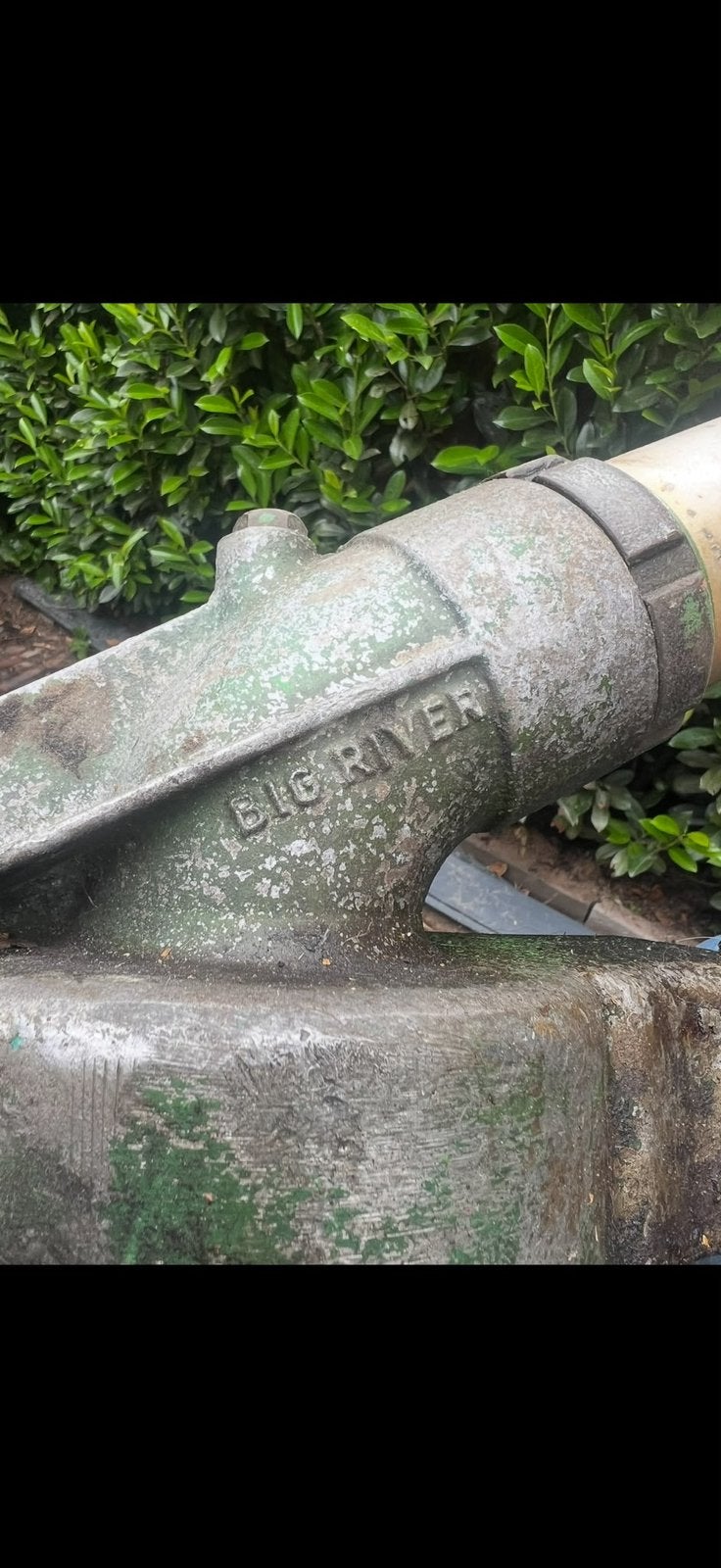 Grote (ex brandweer) pomp, slangen, koppelingen, sproeiers, Ophalen