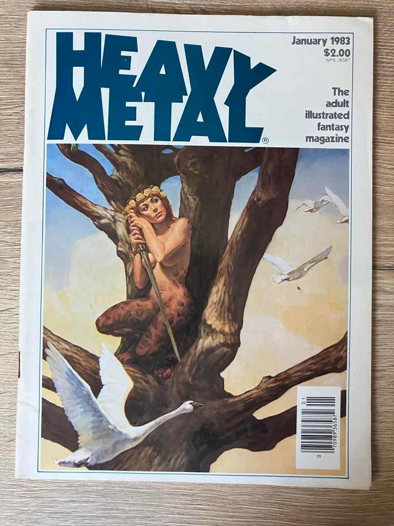Heavy Metal Magazine - Januari 1983 - Corben ea, Ophalen of Verzenden, Gelezen, Overige typen