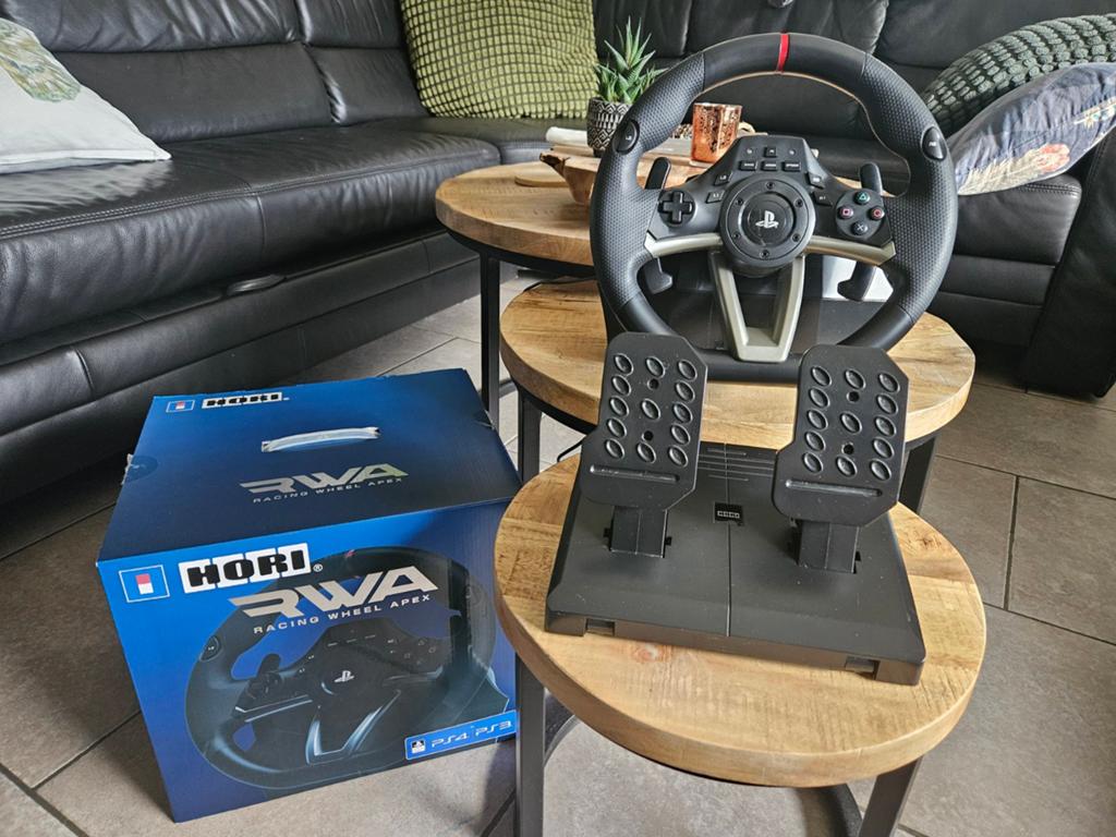 Hori Apex Racing Wheel - PC/PS4/PS3, Spelcomputers en Games, Spelcomputers | Sony PlayStation Consoles | Accessoires, Ophalen of Verzenden