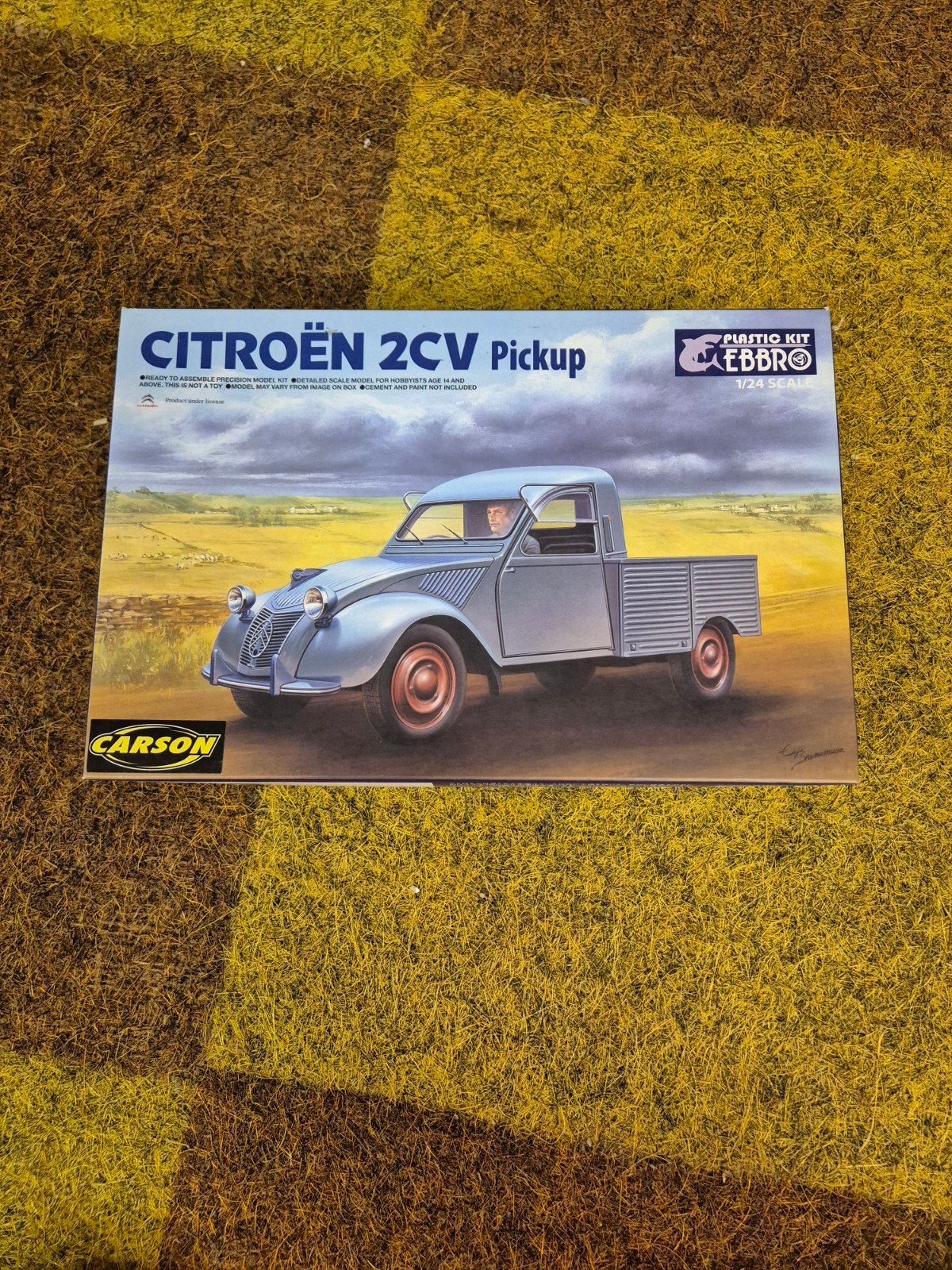 Ebbro Citroën 2CV Pickup, Overige merken, Auto, Groter dan 1:32, Nieuw