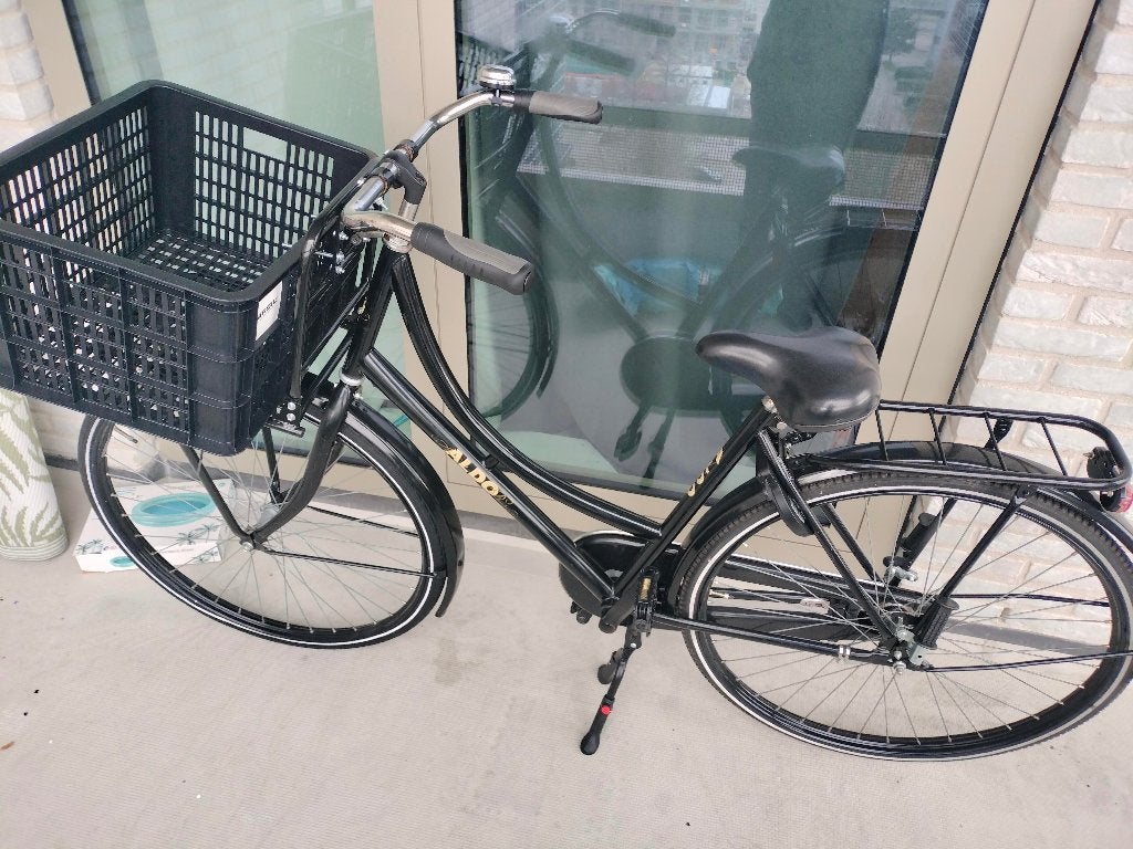 Originele Aldo basic dames fiets, Fietsen en Brommers, Terugtraprem, (Extra) lage instap, 56 cm of meer, Zo goed als nieuw