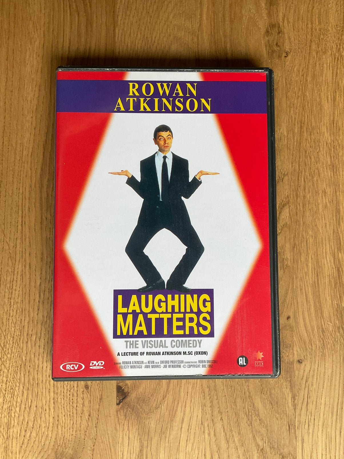 Dvd Rowan Atkinson - Laughing matters, Alle leeftijden, Ophalen of Verzenden, Gebruikt