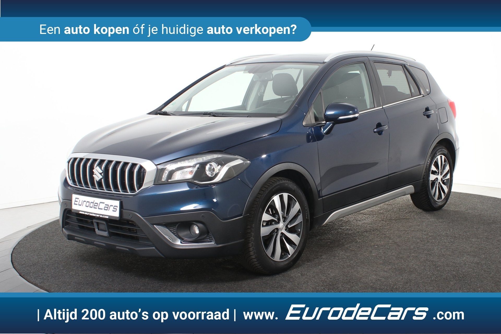 Suzuki S-Cross SX4 S.Cross Automaat *Navigatie*Leer*Panorama, Gebruikt, 19 km/l, 3 cilinders, SUV of Terreinwagen