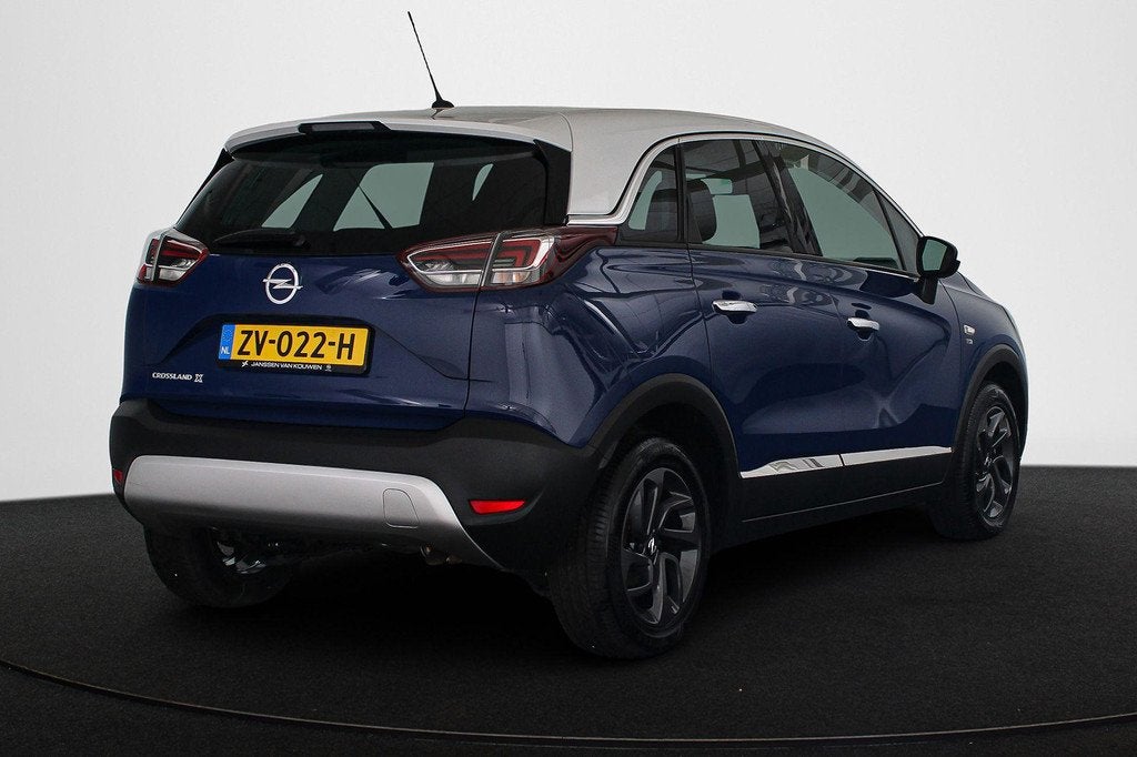 Opel Crossland X 1.2 Turbo 120 Jaar Edition Apple CarPlay Cr, Gebruikt, Euro 6, 1199 cc, Blauw