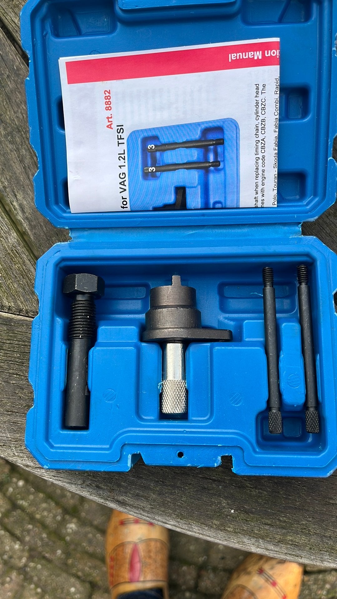 VAG timing set, Ophalen, Nieuw