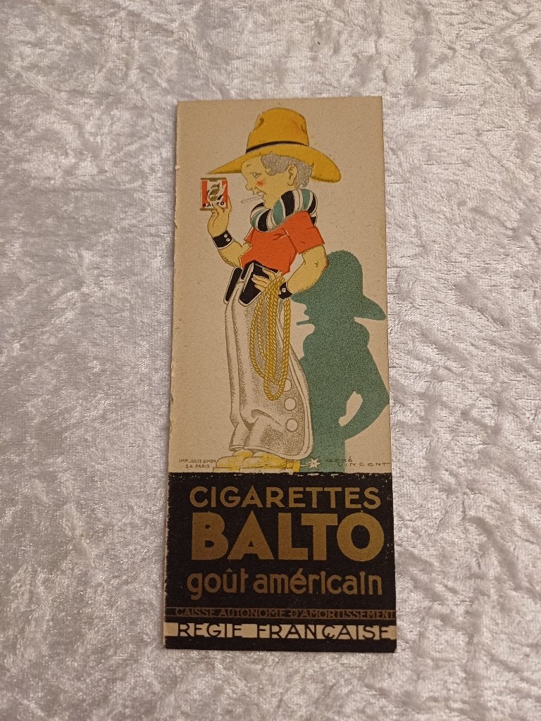 Cigarettes Balto gout américain /Gitanes Cigarettes de Choix, Verzamelen, Verzenden, Gebruikt