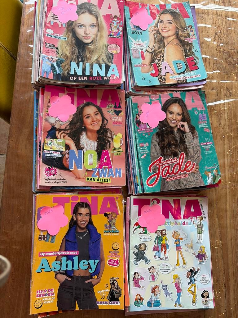 Ruim 50 Tina's en 7 vakantieboeken, Boeken, Tijdschriften en Kranten, Ophalen, Gelezen, Damesbladen