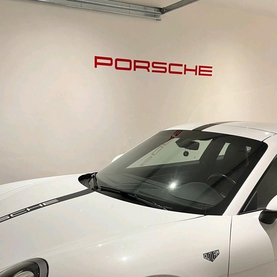 Porsche showroom letters 1 meter, Ophalen of Verzenden, Nieuw, Auto's