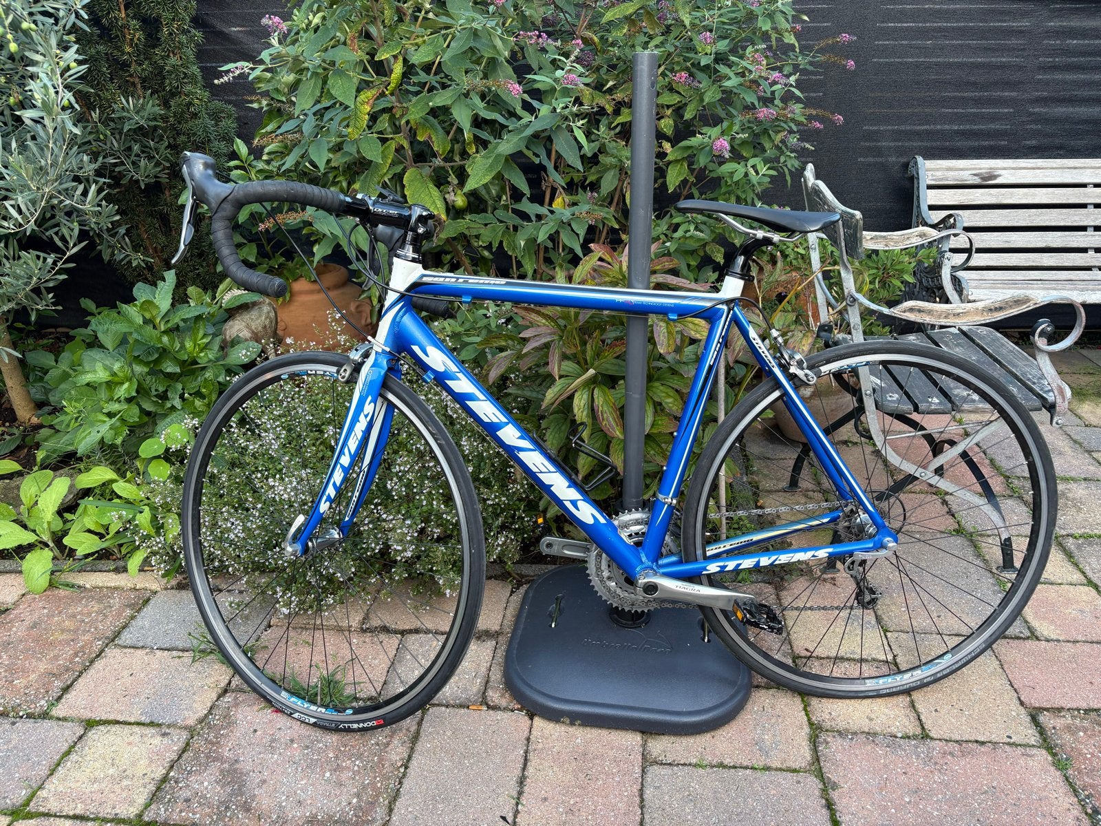 Stevens racefiets - Blauw, Shimano Tiagra, Aluminium, 28 inch, Gebruikt, Aluminium, Meer dan 20 versnellingen