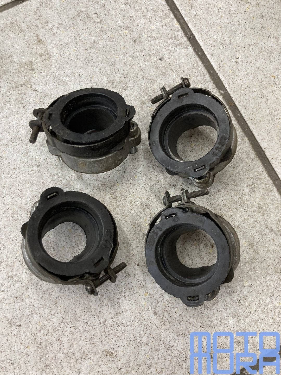 inlaat rubbers voor de Kawasaki ZXR 400 1991 - 2003 zxr400 z, Motoren, Gebruikt, -, -, Ophalen of Verzenden