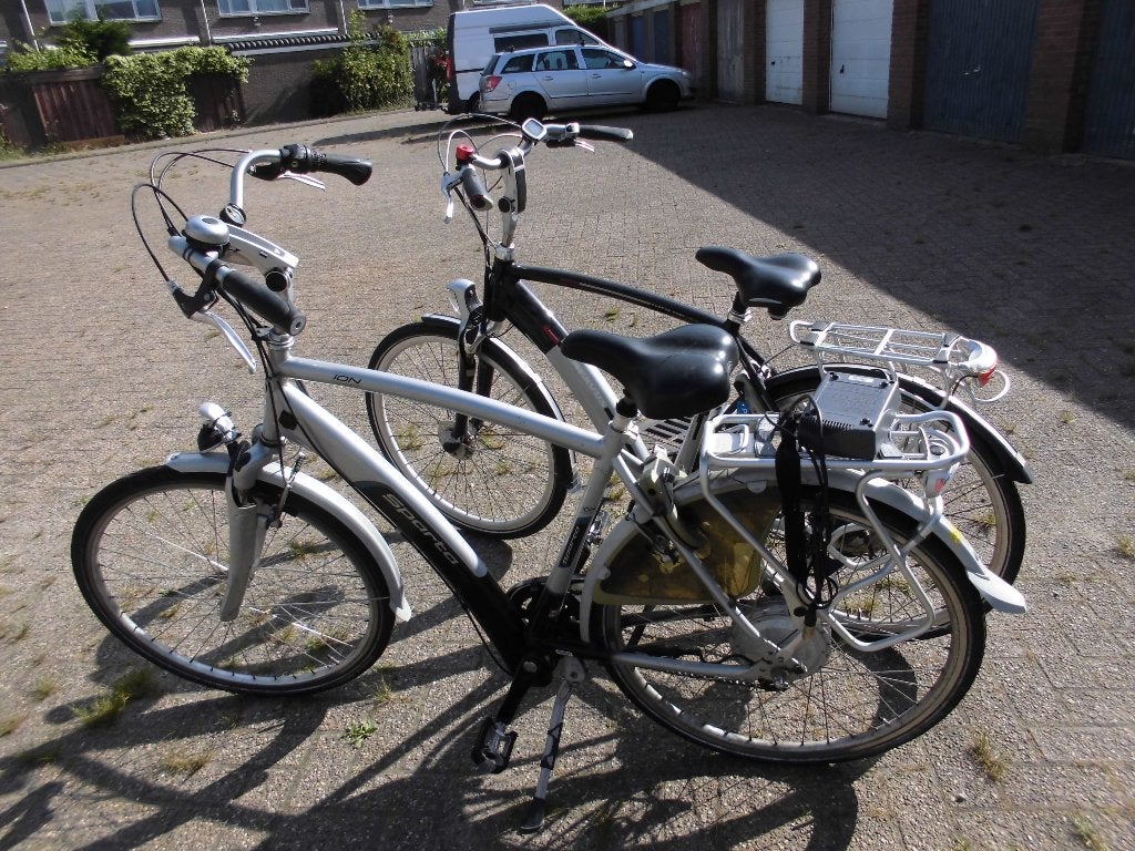 elektrische fietsen, Fietsen en Brommers, Ophalen, Minder dan 30 km per accu, Gebruikt, Batavus