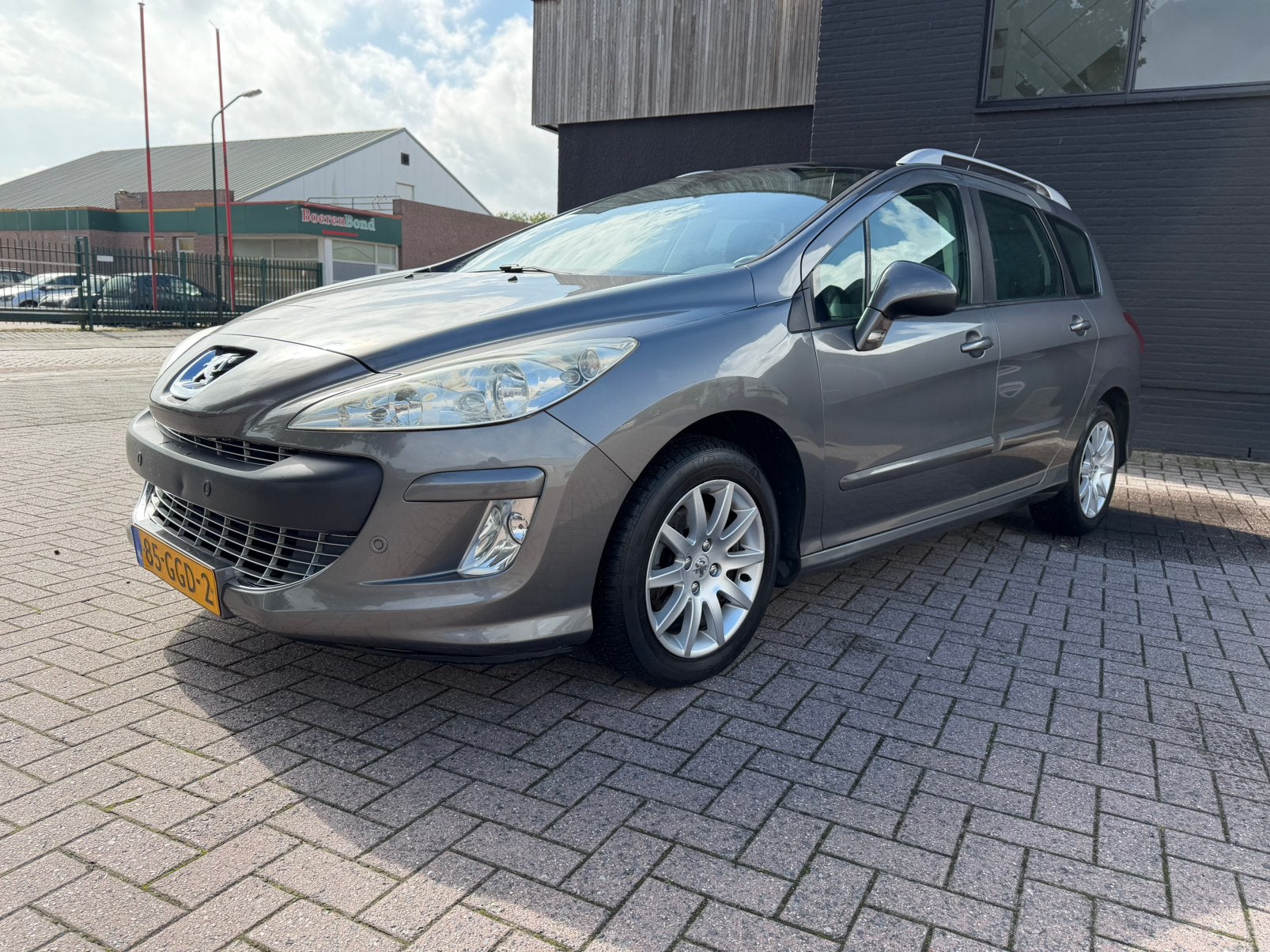 Peugeot 308 1.6 VTI 16V SW 2008 Grijs, Voorwielaandrijving, Dealer onderhouden, Stof, Zwart