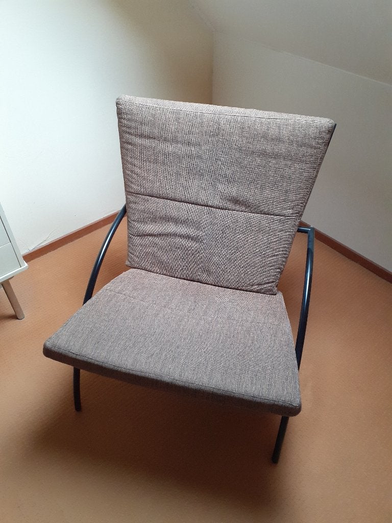 fauteuil, Ophalen, 75 tot 100 cm, Zo goed als nieuw, Stof