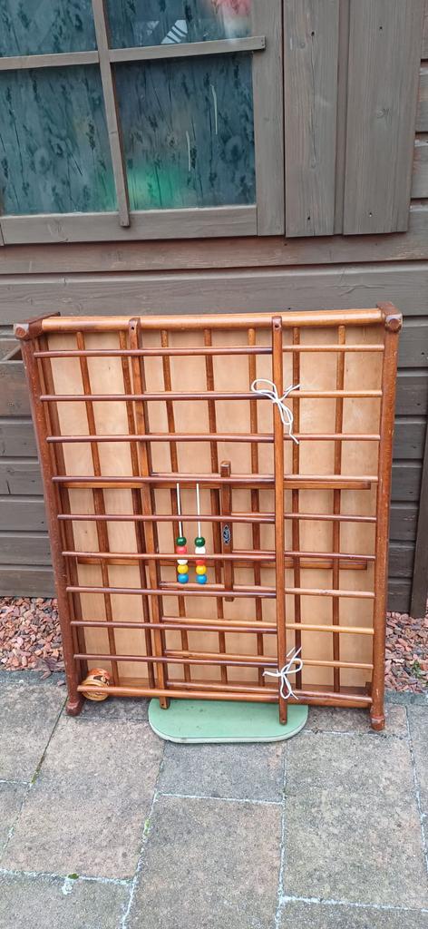 Ouderwetse babybox met telraam, Kinderen en Baby's, Boxen, Ophalen, Gebruikt
