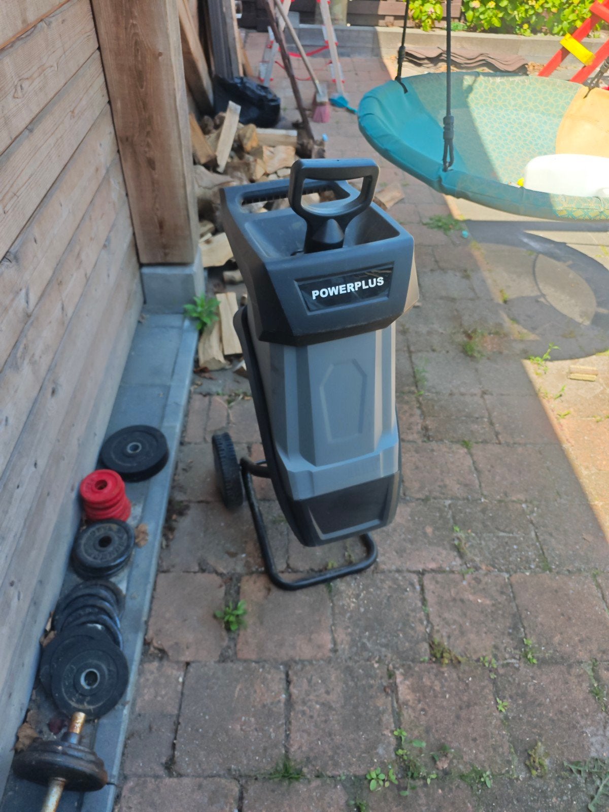 Powerplus POWEG5011 Elektrische Hakselaar, Ophalen, Gebruikt, Elektrisch, Powerplus