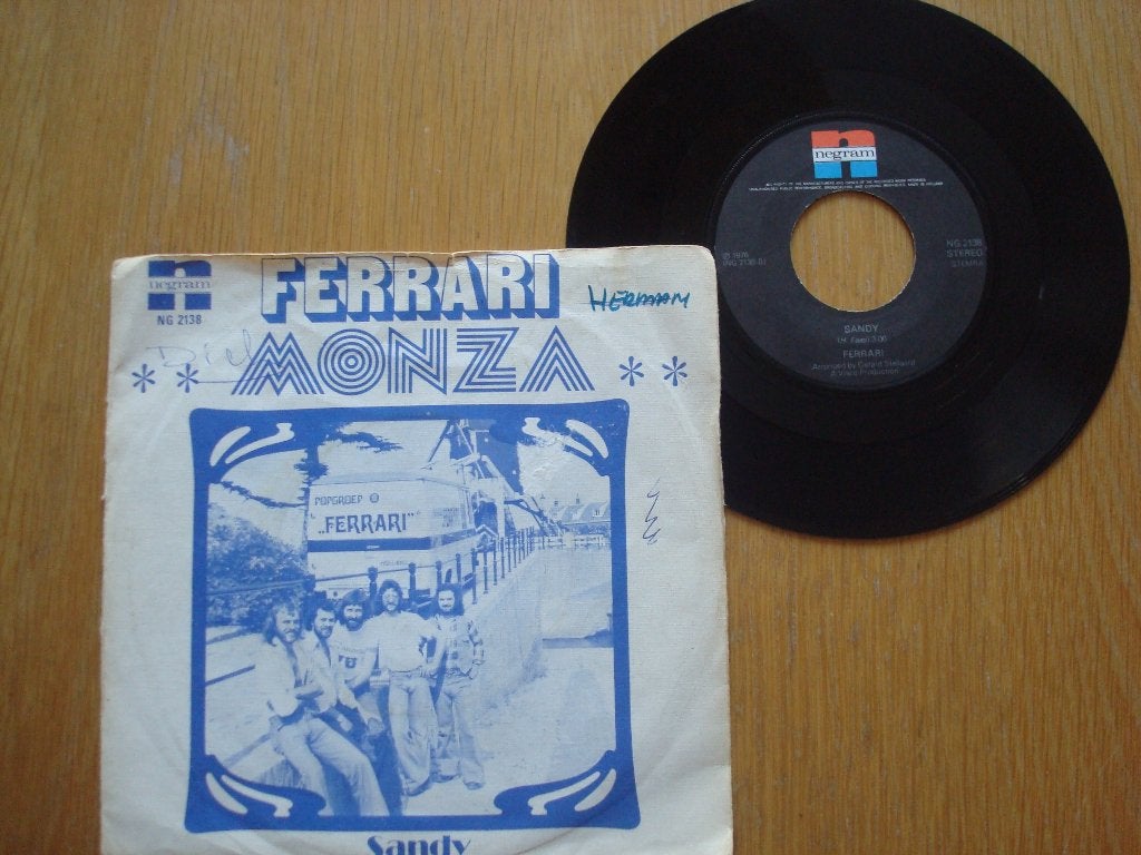 Single Ferrari Nederlands vinyl, Ophalen of Verzenden, Zo goed als nieuw, Nederlandstalig