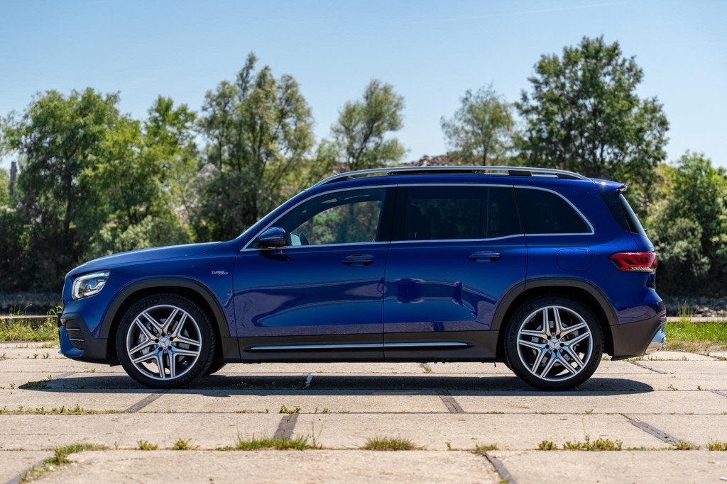 Mercedes-Benz GLB AMG 35 4MATIC Premium Plus | Panoramadak |, Auto's, Mercedes-Benz, 4 cilinders, Leder en Stof, Bedrijf, GLB