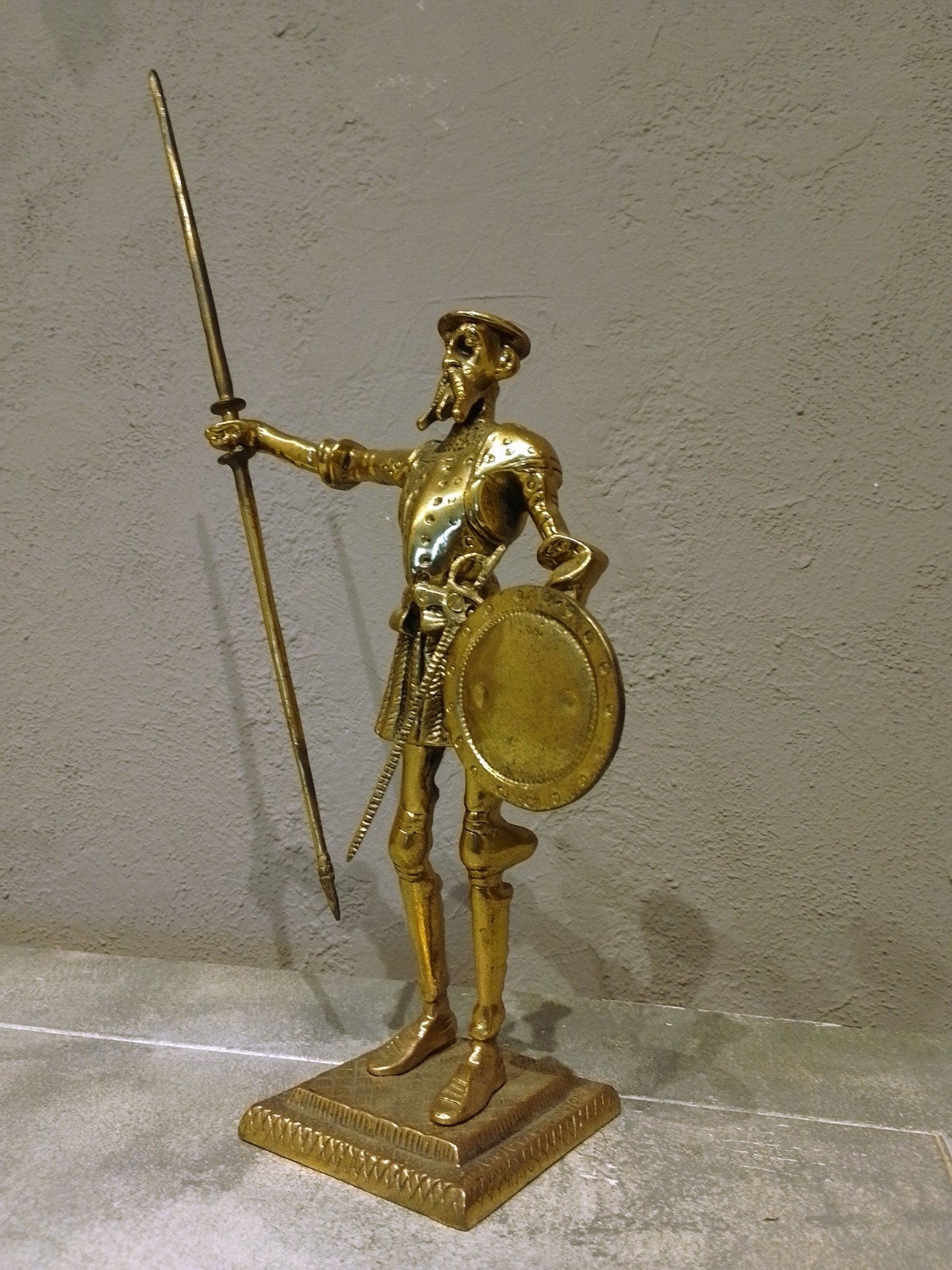 Fraai Don Quichot sculptuur!, Ophalen of Verzenden, Brons