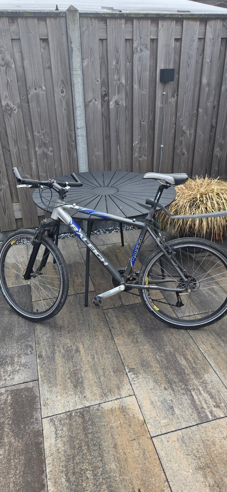 Raleigh Mountainbike zonder verlichting, Ophalen, Gebruikt, Velgrem, Overige merken