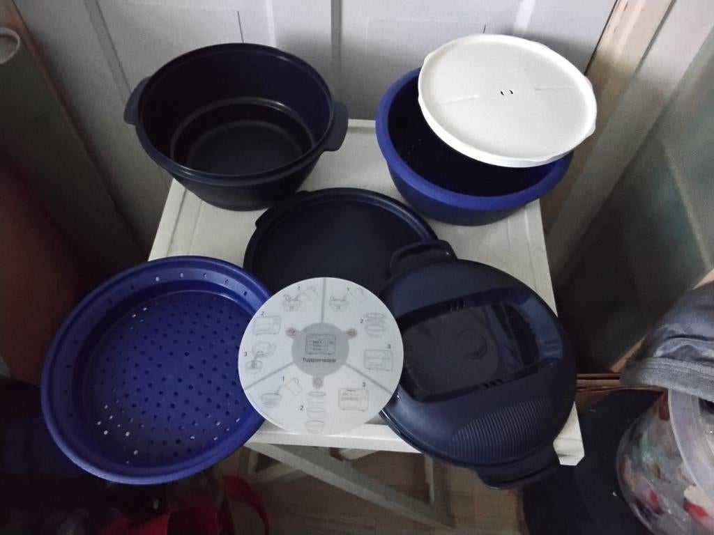 Tupperware, Huis en Inrichting, Keuken | Tupperware, Ophalen of Verzenden, Nieuw, Blauw, Overige typen