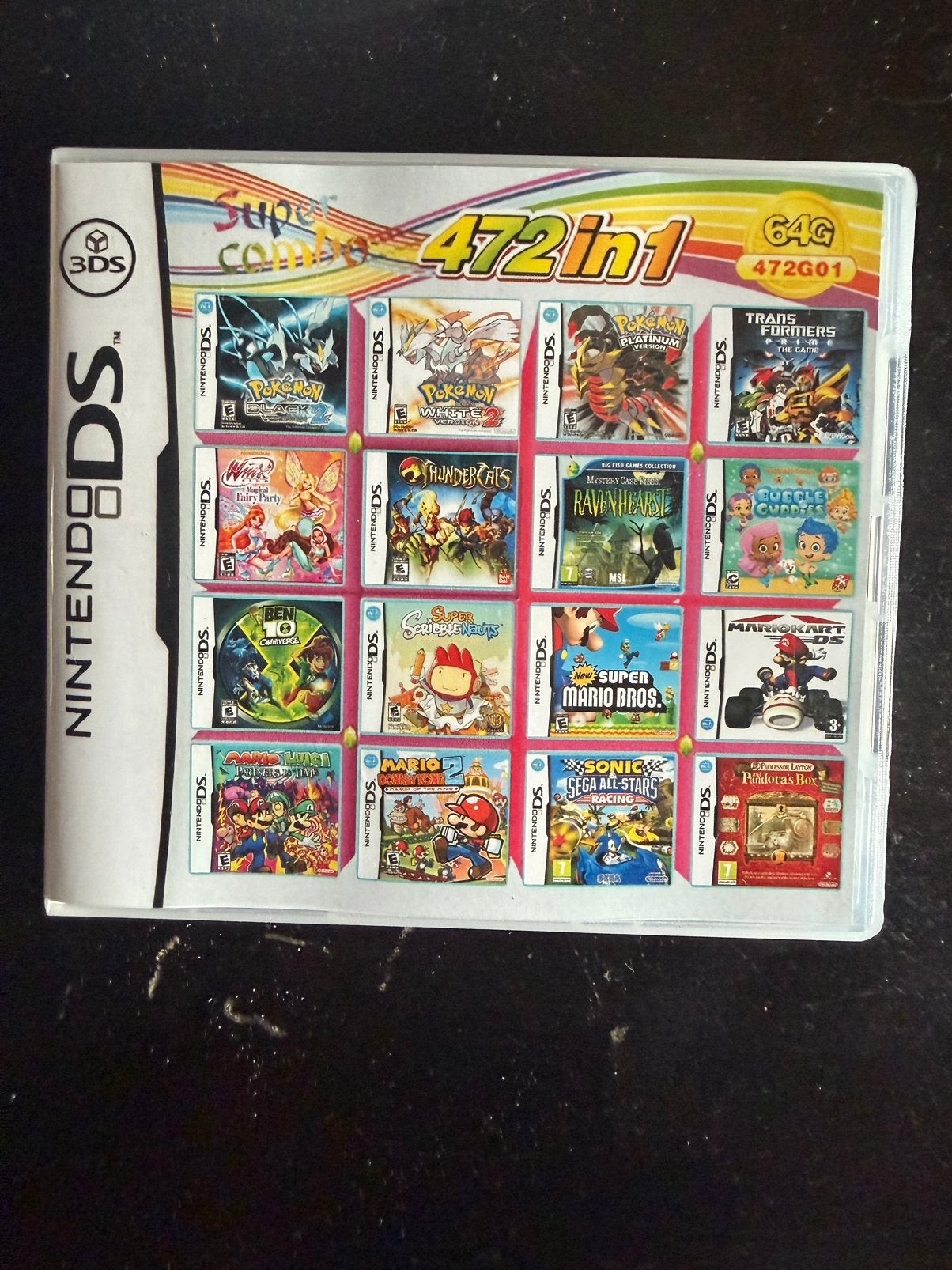 472 in 1 Nintendo DS Spel: Pokémon & Mario Kart (Nieuw!), Spelcomputers en Games, Games | Nintendo DS, Nintendo, Nintendo, Nintendo
