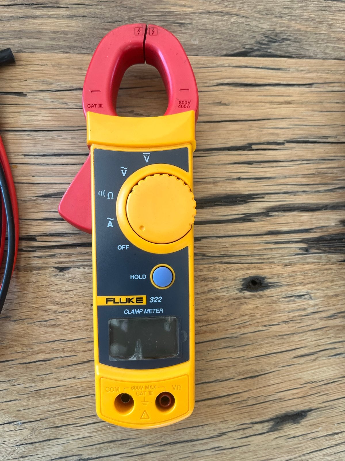 Fluke 322 Clamp Meter - Multimeter met Tang, Ophalen of Verzenden, Gebruikt, Multimeter