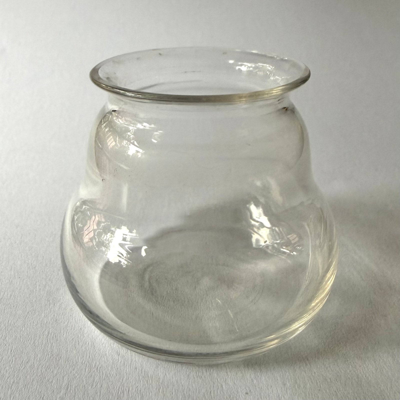 K.P.C. de Bazel Leerdam miniatuur vaasje, Glas, Ophalen of Verzenden, Gebruikt