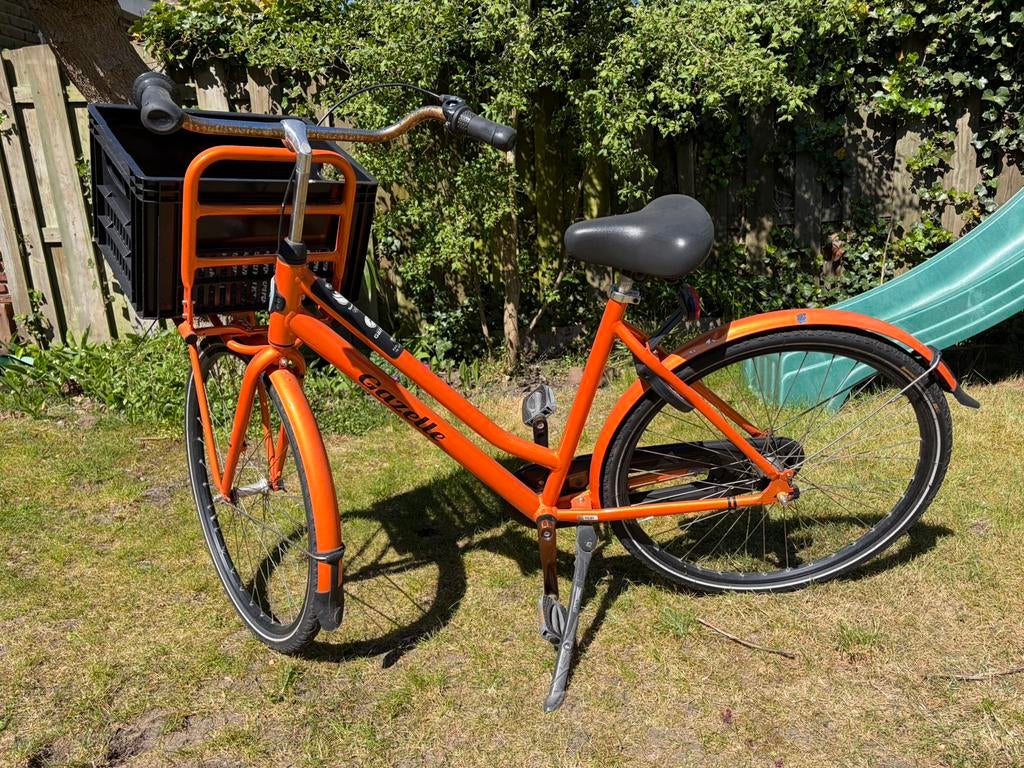 Gazelle Team NL damesfiets 54inch, Fietsen en Brommers, Ophalen, Terugtraprem, Versnellingen, Gazelle