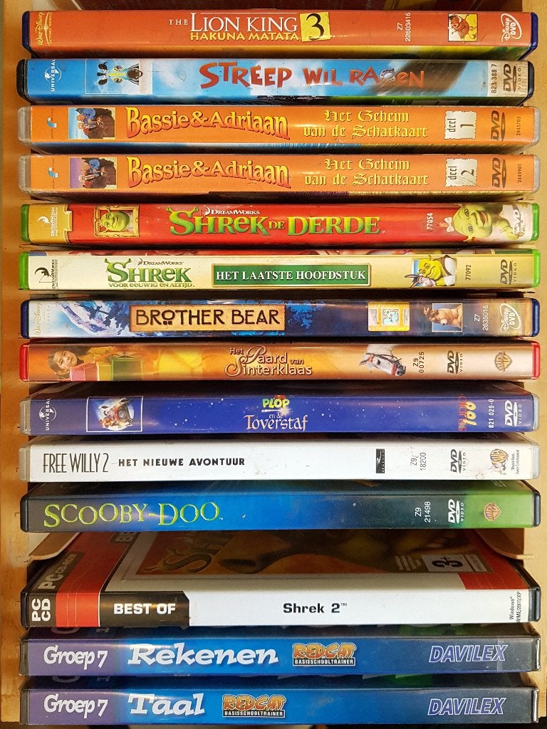 FILMS voor KINDEREN - Originele kwaliteit, Alle leeftijden, Ophalen of Verzenden, Zo goed als nieuw