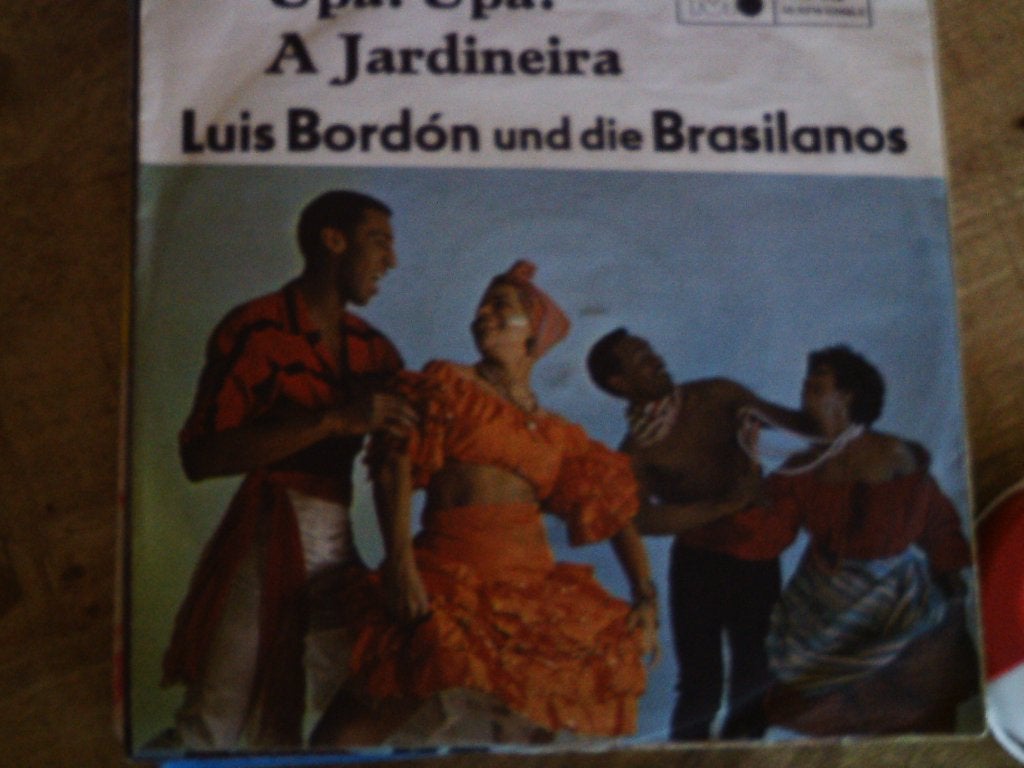 Luis Bordón / Brasilianos - upa! upa! / A Jardineira 25jul, Cd's en Dvd's, Latin en Salsa, 7 inch, Ophalen of Verzenden, Zo goed als nieuw