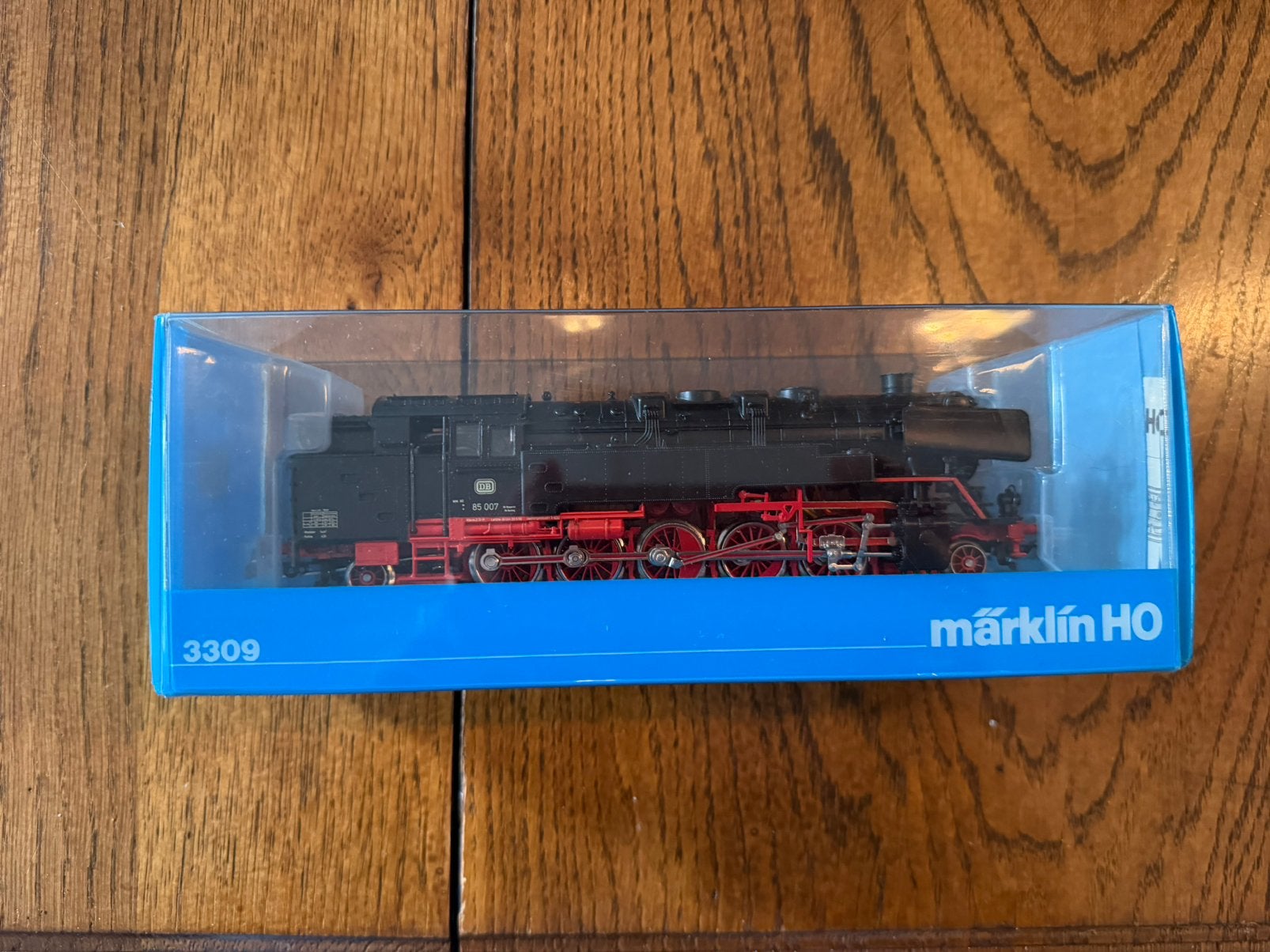 Märklin 3309 Bouwserie 85 van de DB Stoomlocomotief, Ophalen, Wisselstroom, Locomotief, Zo goed als nieuw
