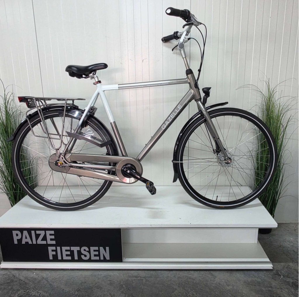 Gazelle Paris herenfiets frame hoogte 61 cm 28455, Niet ingevuld, Gebruikt, Niet ingevuld, 61 tot 65 cm