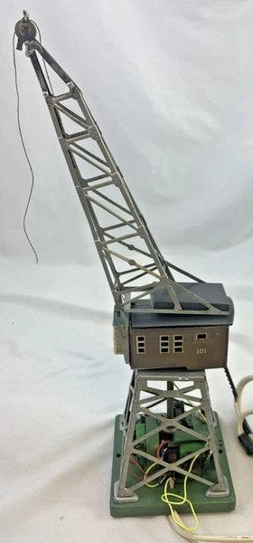 Märklin H0 451 elektrische kraan met besturing vintage model, Coolsingel 104, 3011 AG Rotterdam, Netherlands, Wisselstroom, Gebruikt